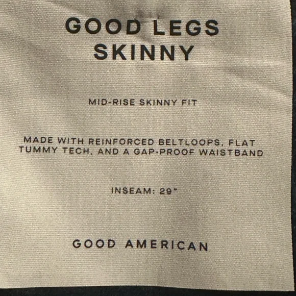 Good American Good Legs Skinny Jeans in Blue224 NWT - Picture 12 of 13